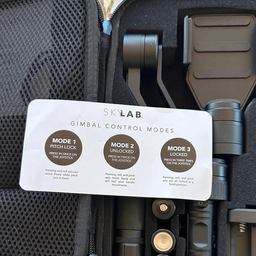 Black Camera Stabilizer Kit